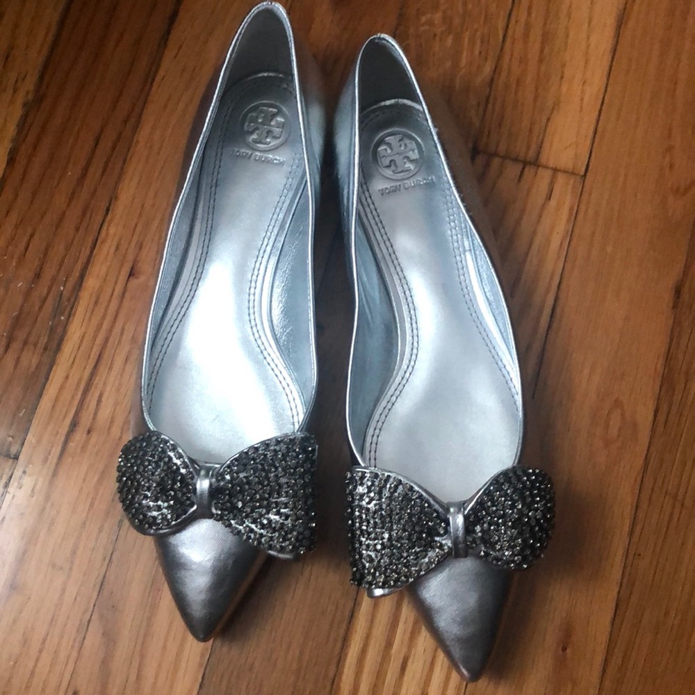 Tory Burch Rosalind Embellished Ballet Flat